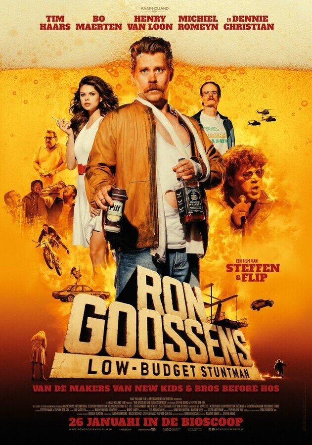 Рон Госсенс, низкобюджетный каскадёр / Ron Goossens, Low Budget Stuntman